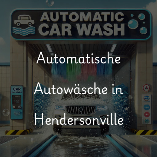 Automatische Autowäsche in Hendersonville