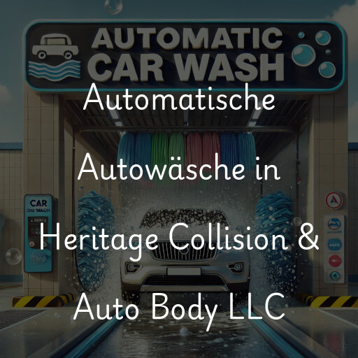 Automatische Autowäsche in Heritage Collision & Auto Body LLC