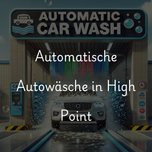 Automatische Autowäsche in High Point