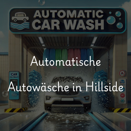 Automatische Autowäsche in Hillside