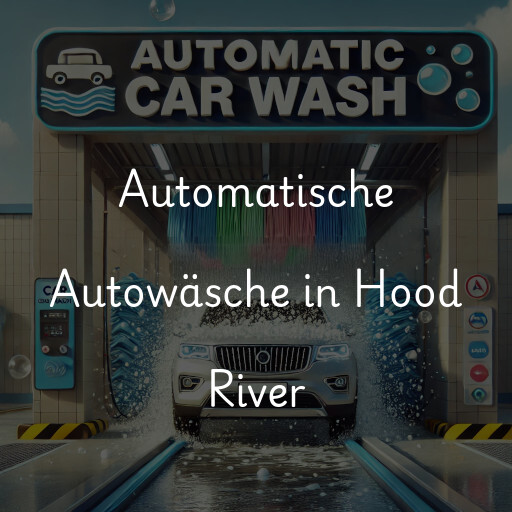 Automatische Autowäsche in Hood River