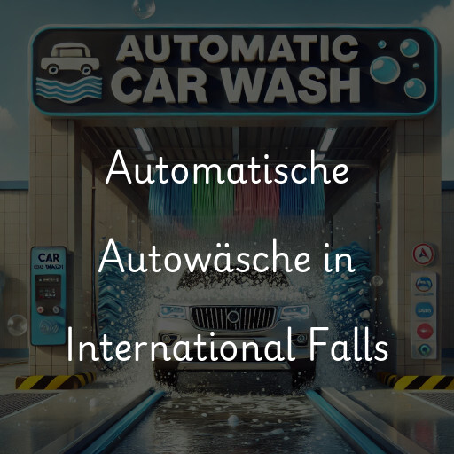 Automatische Autowäsche in International Falls