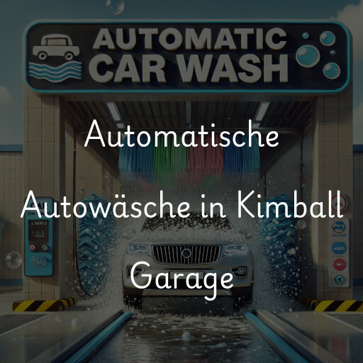 Automatische Autowäsche in Kimball Garage