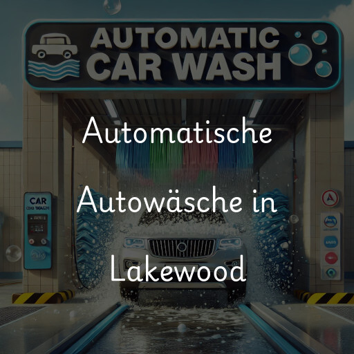 Automatische Autowäsche in Lakewood