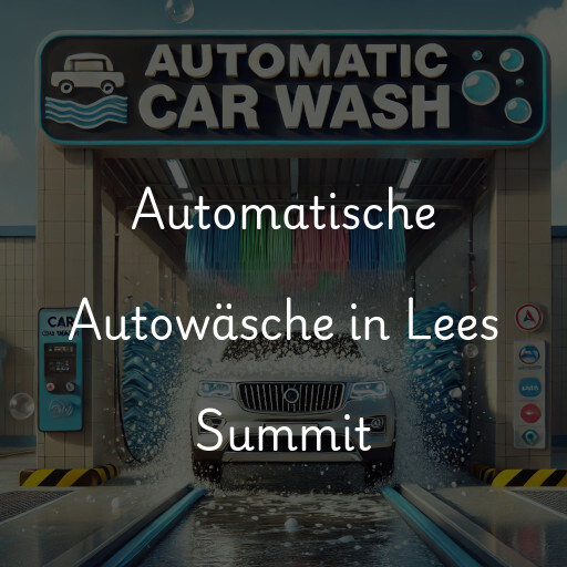 Automatische Autowäsche in Lees Summit