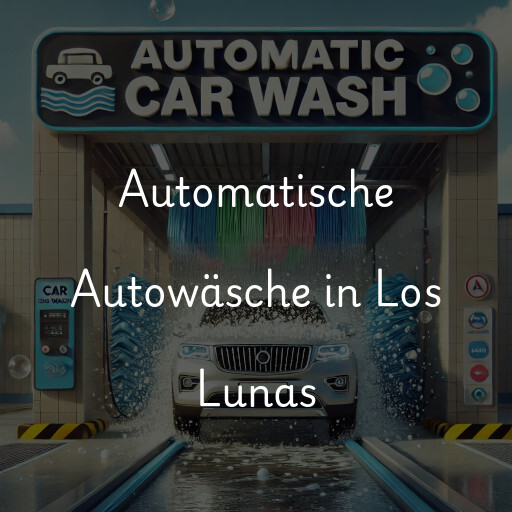 Automatische Autowäsche in Los Lunas