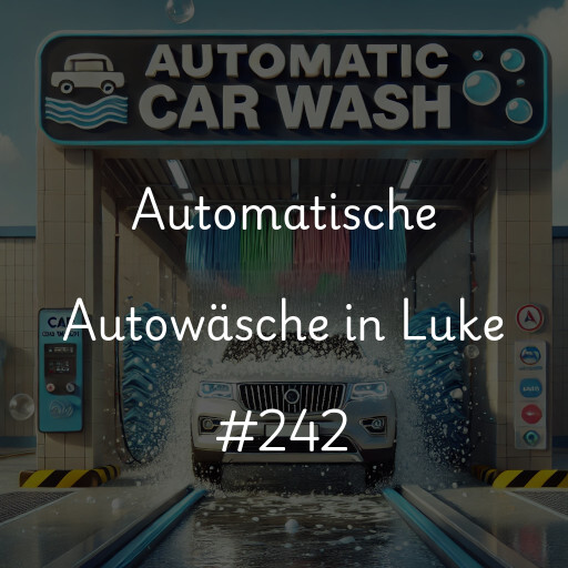 Automatische Autowäsche in Luke #242