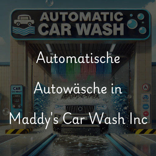 Automatische Autowäsche in Maddy's Car Wash Inc
