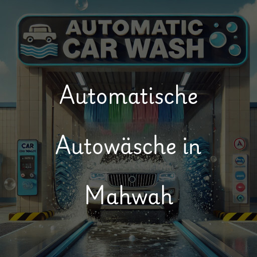 Automatische Autowäsche in Mahwah