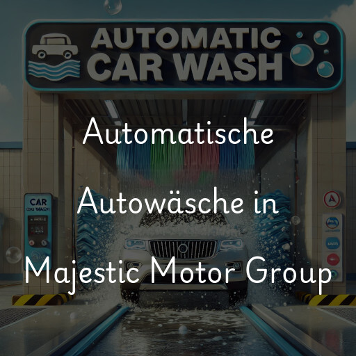 Lavado de autos en Majestic Motor Group