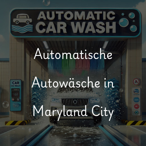 Automatische Autowäsche in Maryland City