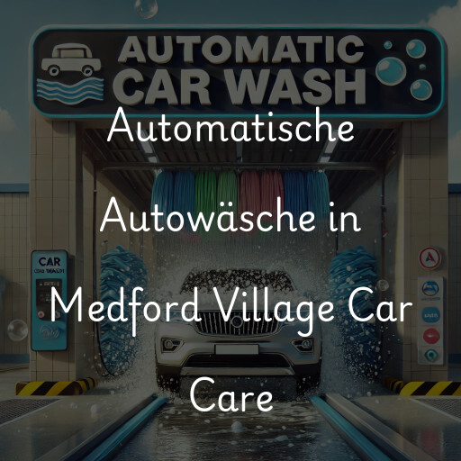 Lavado de autos en Medford Village Car Care