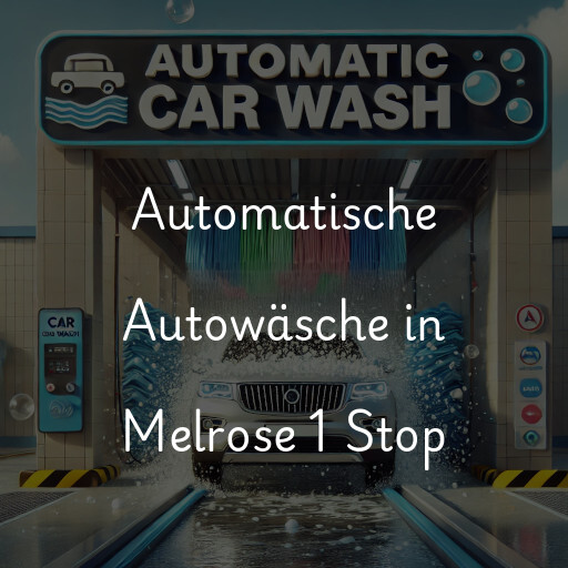 Automatische Autowäsche in Melrose 1 Stop
