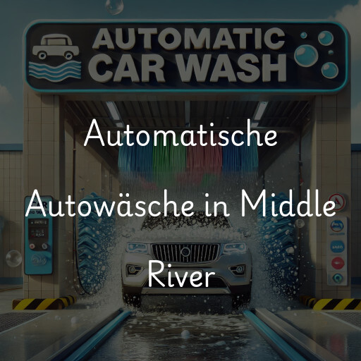 Automatische Autowäsche in Middle River