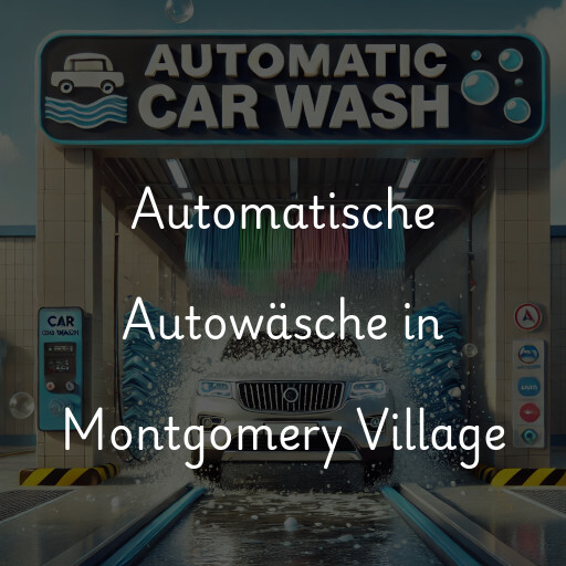 Automatische Autowäsche in Montgomery Village