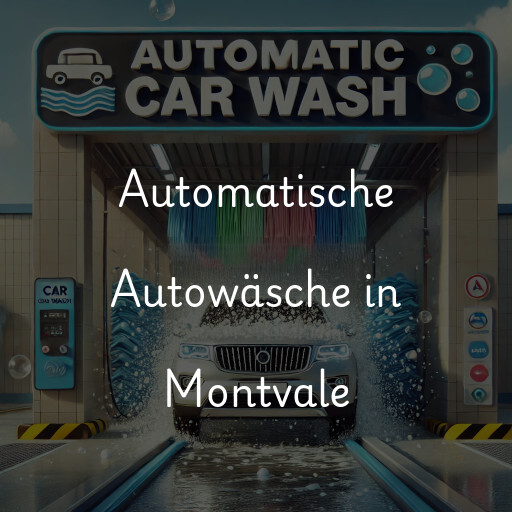 Automatische Autowäsche in Montvale