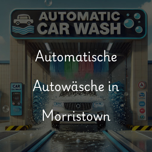 Automatische Autowäsche in Morristown