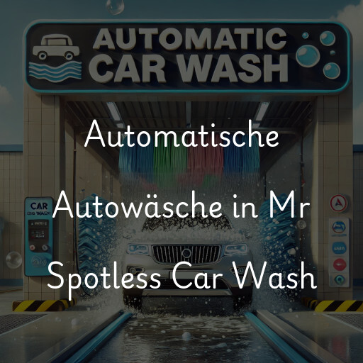 Lavado de autos en Mr Spotless Car Wash
