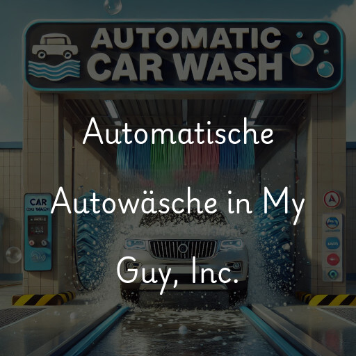 Automatische Autowäsche in My Guy, Inc.