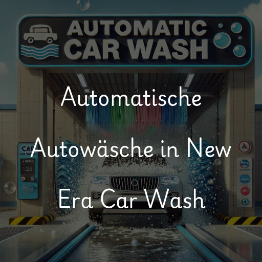 Automatische Autowäsche in New Era Car Wash