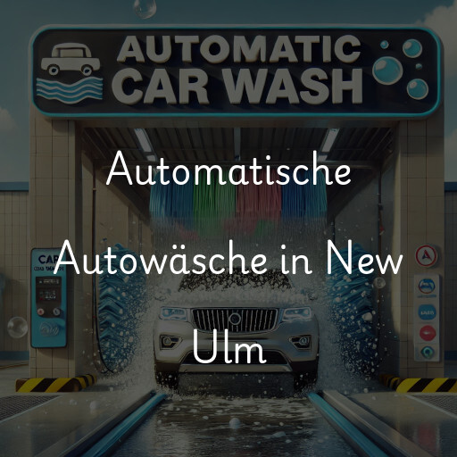 Automatische Autowäsche in New Ulm