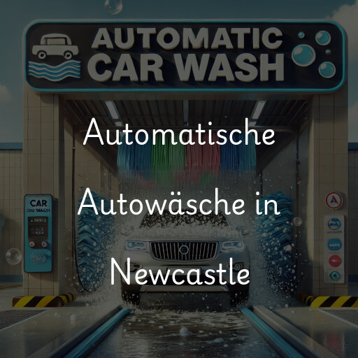 Automatische Autowäsche in Newcastle