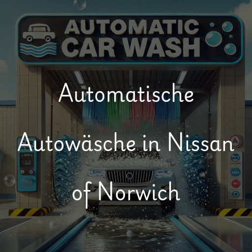 Lavado de autos en Nissan of Norwich