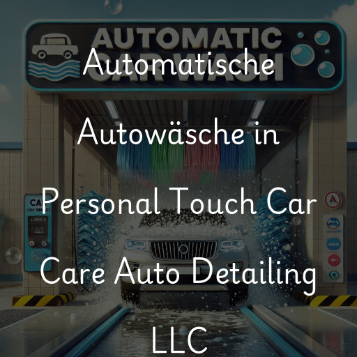 Automatische Autowäsche in Personal Touch Car Care Auto Detailing LLC