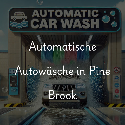 Automatische Autowäsche in Pine Brook