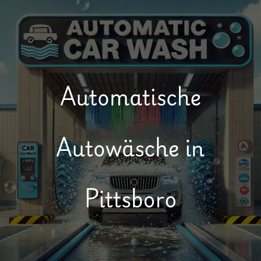Automatische Autowäsche in Pittsboro
