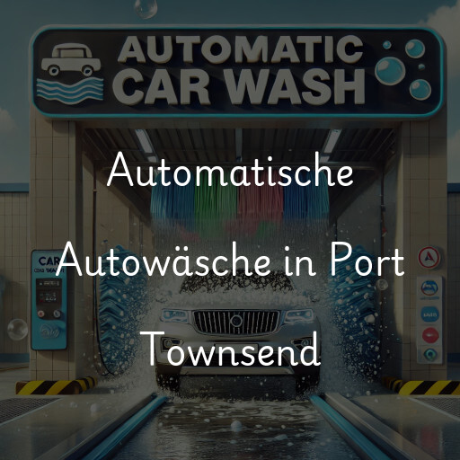 Automatische Autowäsche in Port Townsend