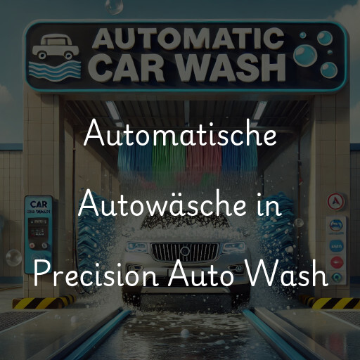 Automatische Autowäsche in Precision Auto Wash