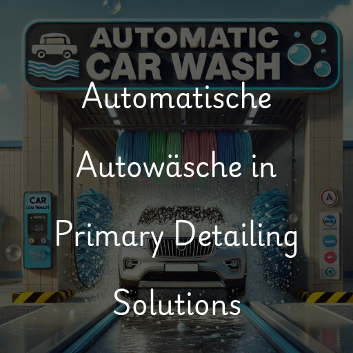 Lavado de autos en Primary Detailing Solutions