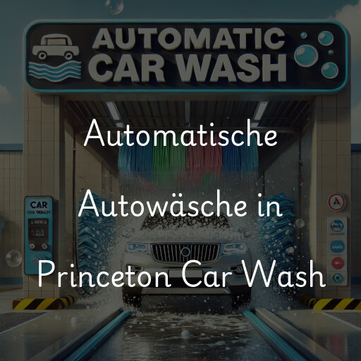 Automatische Autowäsche in Princeton Car Wash