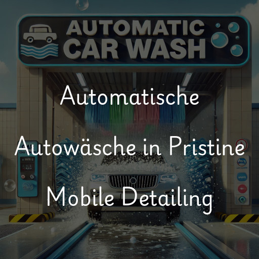 Lavado de autos en Pristine Mobile Detailing