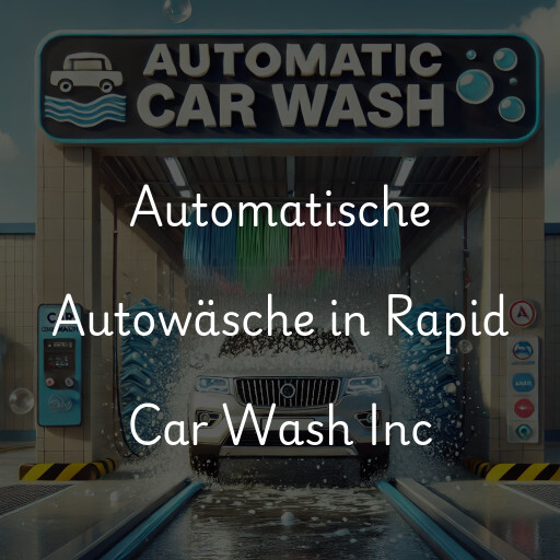 Lavado de autos en Rapid Car Wash Inc