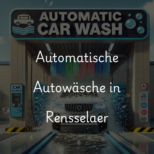 Automatische Autowäsche in Rensselaer