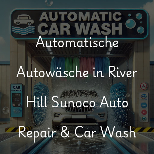 Automatische Autowäsche in River Hill Sunoco Auto Repair & Car Wash