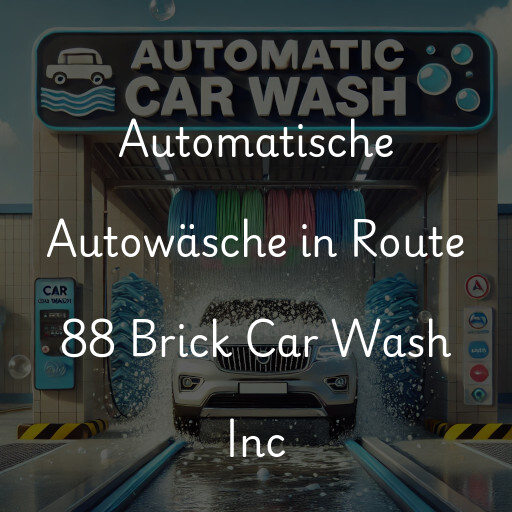 Lavado de autos en Route 88 Brick Car Wash Inc