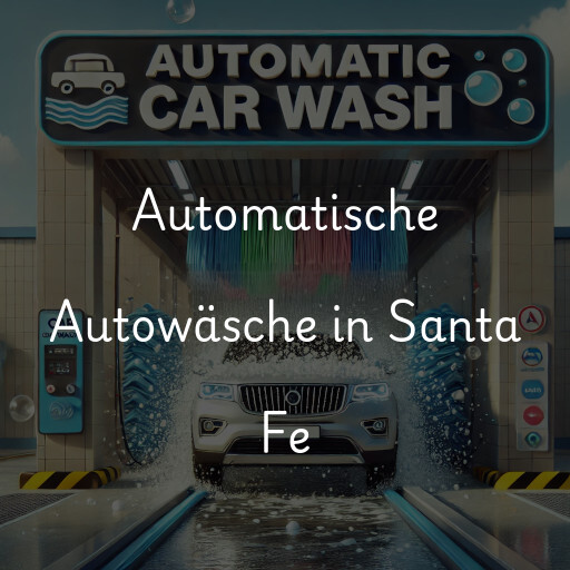 Automatische Autowäsche in Santa Fe