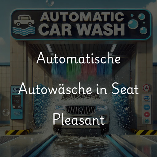 Automatische Autowäsche in Seat Pleasant