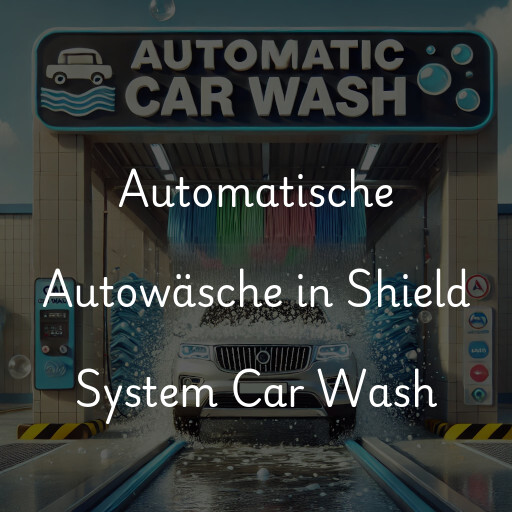 Automatische Autowäsche in Shield System Car Wash