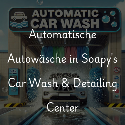 Lavado de autos en Soapy's Car Wash & Detailing Center