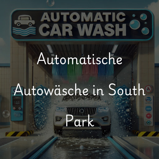 Automatische Autowäsche in South Park