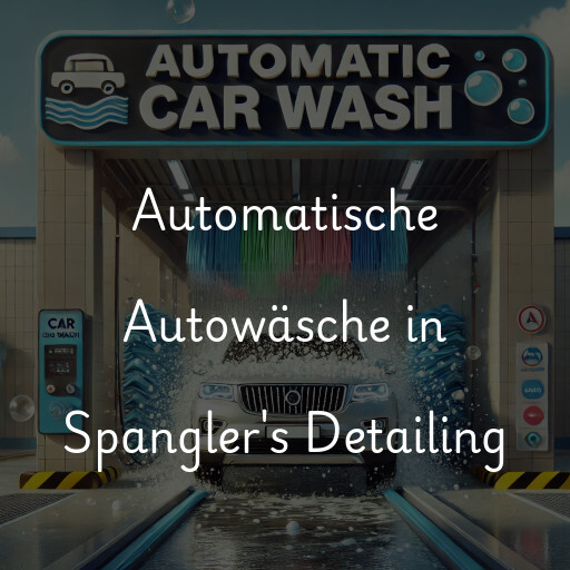 Automatische Autowäsche in Spangler's Detailing