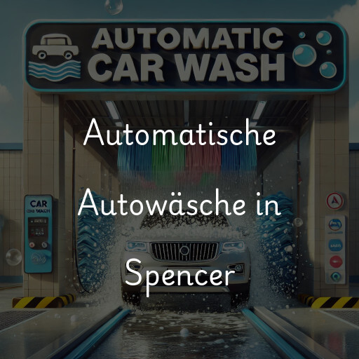 Automatische Autowäsche in Spencer