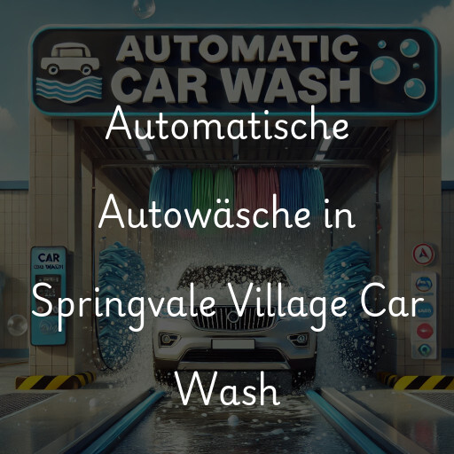 Automatische Autowäsche in Springvale Village Car Wash