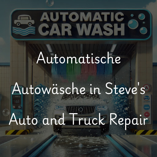 Automatische Autowäsche in Steve's Auto and Truck Repair