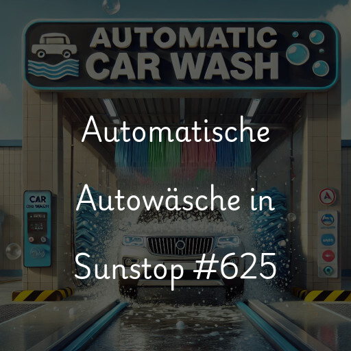 Automatische Autowäsche in Sunstop #625