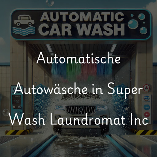 Lavado de autos en Super Wash Laundromat Inc